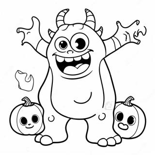 Monster Mash Coloring Page 55532-44735