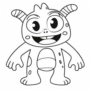 Friendly Monster Coloring Page 55533-44741