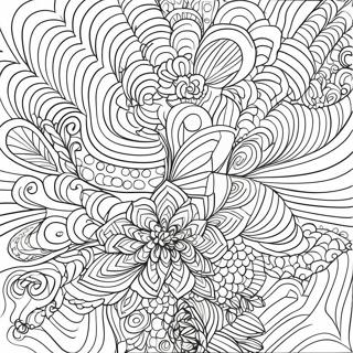 Op Art Geometric Patterns Coloring Page 55562-44771