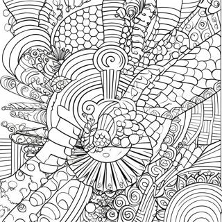 Op Art Geometric Patterns Coloring Page 55562-44772