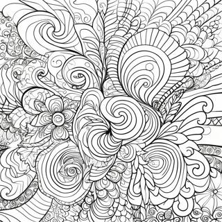 Op Art Coloring Pages