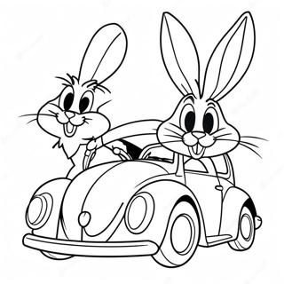 Love Bugs Bunny And Lola Coloring Pages