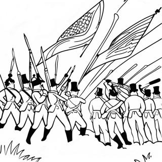 War Of 1812 Coloring Pages