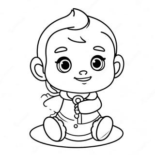 Cute Lol Baby Character Coloring Page 55672-44847