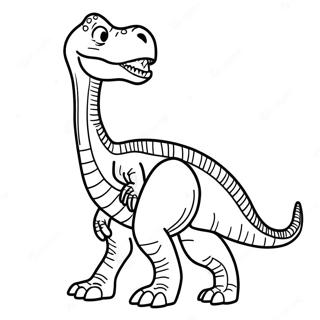 X Ray Dinosaur Coloring Page 55683-44857