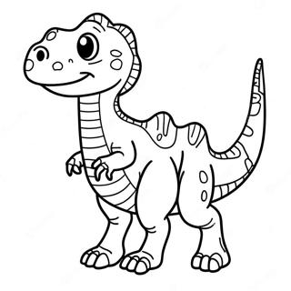 X Ray Dinosaur Coloring Page 55683-44858