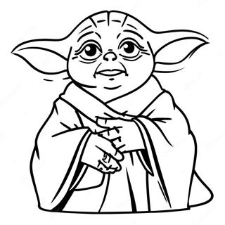 Yoda Coloring Pages