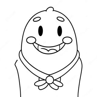 Koro Sensei Smiling Coloring Page 55713-44887