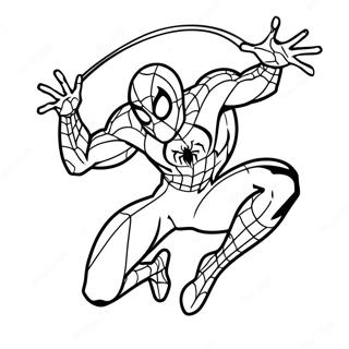 Scarlet Spider Coloring Pages