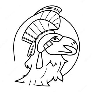 Washington Commanders Logo Coloring Page 55762-44915