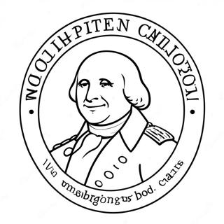 Washington Commanders Logo Coloring Page 55762-44916