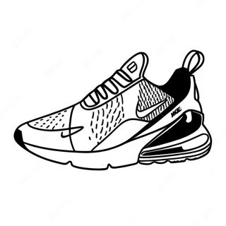 Nike Air Max 270 Sneaker Coloring Page 55772-44928