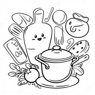 Cooking Coloring Pages