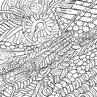 Knitting Coloring Pages