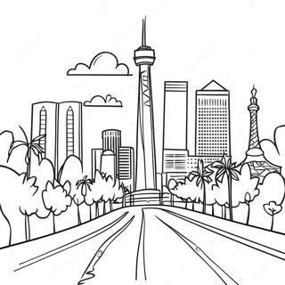 Las Vegas Coloring Pages