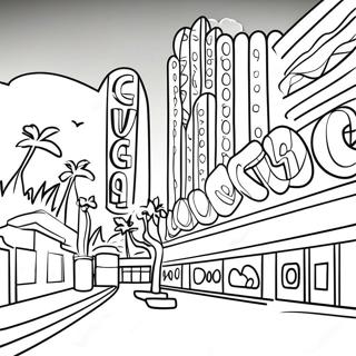 Las Vegas Coloring Pages