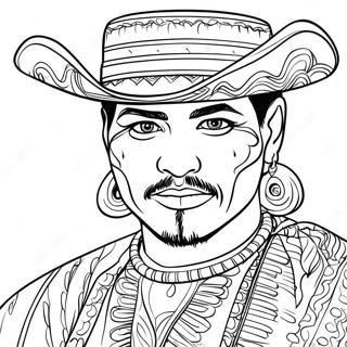 Chicano Coloring Pages