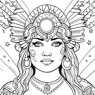 Chicano Coloring Page 5581-4614