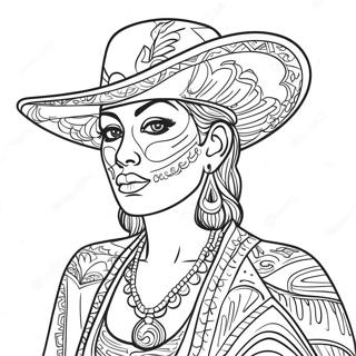 Chicano Coloring Page 5581-4615