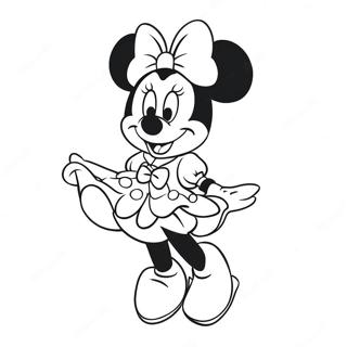 Adventurous Princess Minnie Mouse Coloring Page 55823-44972