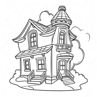 Up House Coloring Page 55832-44974