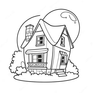 Up House Coloring Page 55832-44976