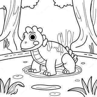 Mystical Swamp Creatures Coloring Page 55853-44998