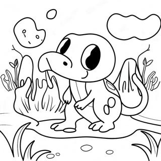 Mystical Swamp Creatures Coloring Page 55853-44999