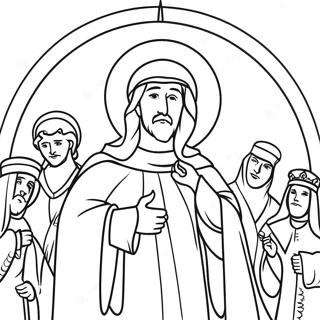 Kingdom Of Heaven Coloring Page 55862-44994