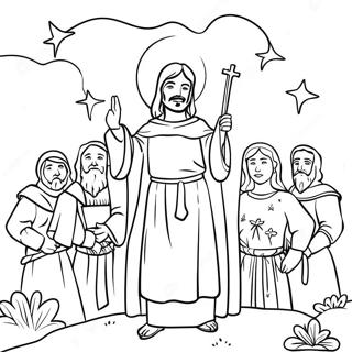 Kingdom Of Heaven Coloring Page 55862-44995