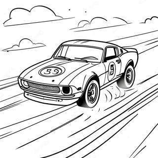 Dirt Track Race Car Coloring Page 55902-45032