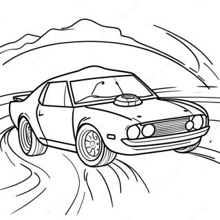 Fast Dirt Track Race Car Coloring Page 55903-45033