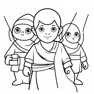 Young Jedi Adventures Coloring Page 55912-45042