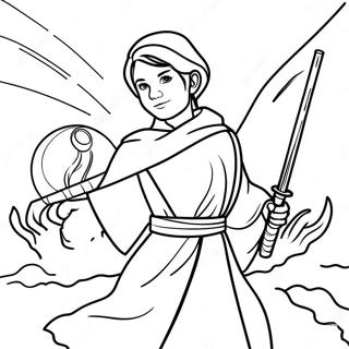 Young Jedi Adventures Coloring Page 55912-45044