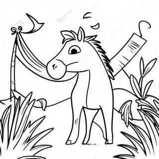 Palm Sunday Coloring Pages