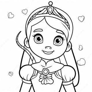 Nella The Princess Knight Coloring Page 55992-45102