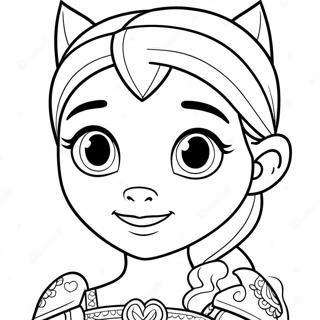 Nella The Princess Knight Coloring Page 55992-45103