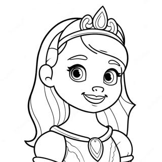 Nella The Princess Knight Coloring Page 55992-45104