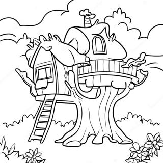 Magic Treehouse Friends Coloring Page 56003-45114