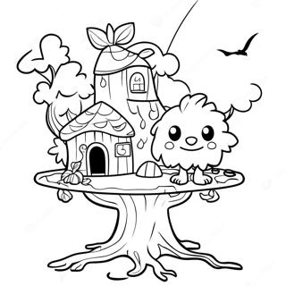 Magic Treehouse Friends Coloring Page 56003-45116