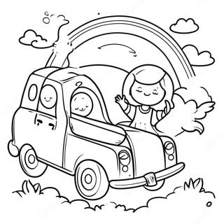 First Day Of Preschool Coloring Page 5601-4640