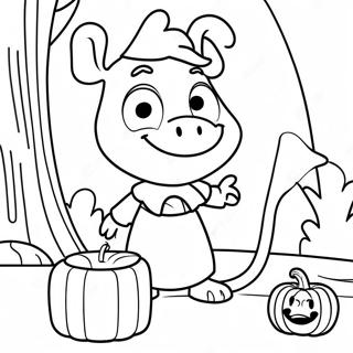 Disenchantment Coloring Pages