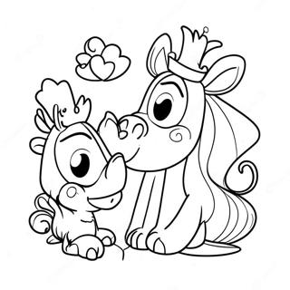 Disenchantment Coloring Page 56032-45131