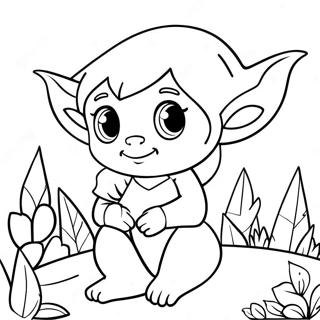 Enchanting Elfo Coloring Page 56033-45139