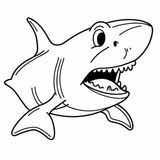 Sharkdog Coloring Pages