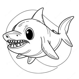 Sharkdog Coloring Page 56042-45144