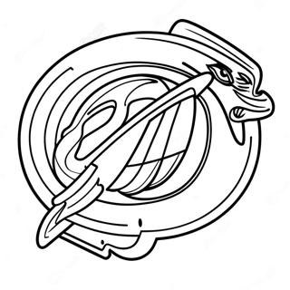 Carolina Hurricanes Logo Coloring Page 56102-45192