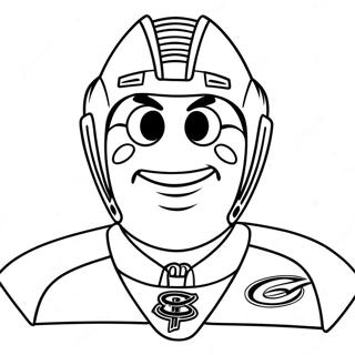 Carolina Hurricanes Mascot Coloring Page 56103-45195