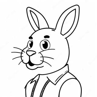 Bad Bunny Coloring Page 5611-4644