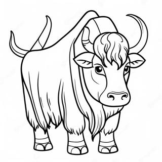 Yak Coloring Page 56152-45228